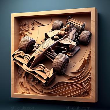 3D модель St F1 2011 игра (STL)